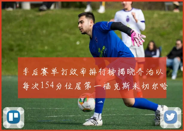 季后赛单打效率排行榜揭晓乔治以每次154分位居第一福克斯米切尔哈登紧随其后